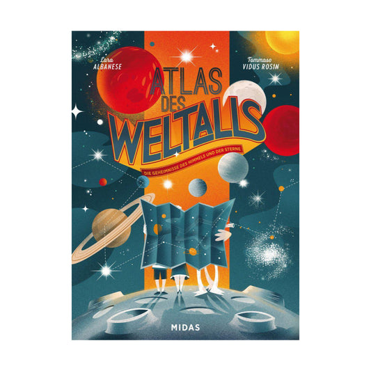 Midas Verlag – Buch ATLAS DES WELTALLS von Lara Albanese und Tommaso Vidus Rosin - WILDHOOD store