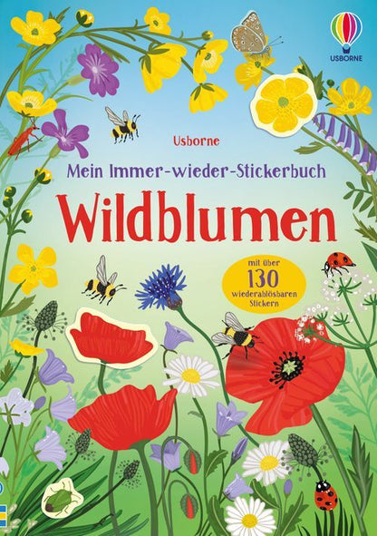 Usborne Verlag – Stickerbuch MEIN IMMER-WIEDER-STICKERBUCH Tiere und Natur - WILDHOOD store