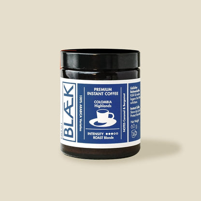 Blæk Specialty Coffee – Instantkaffee NØ.1 - COLOMBIA HIGHLANDS - Roast Blonde - WILDHOOD store