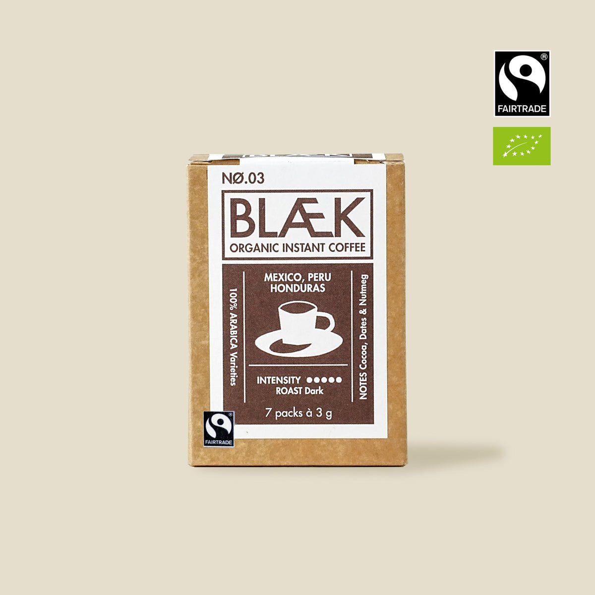Blæk Specialty Coffee – Instantkaffee NØ.3 - TO GO BOX - Dark Blend - WILDHOOD store