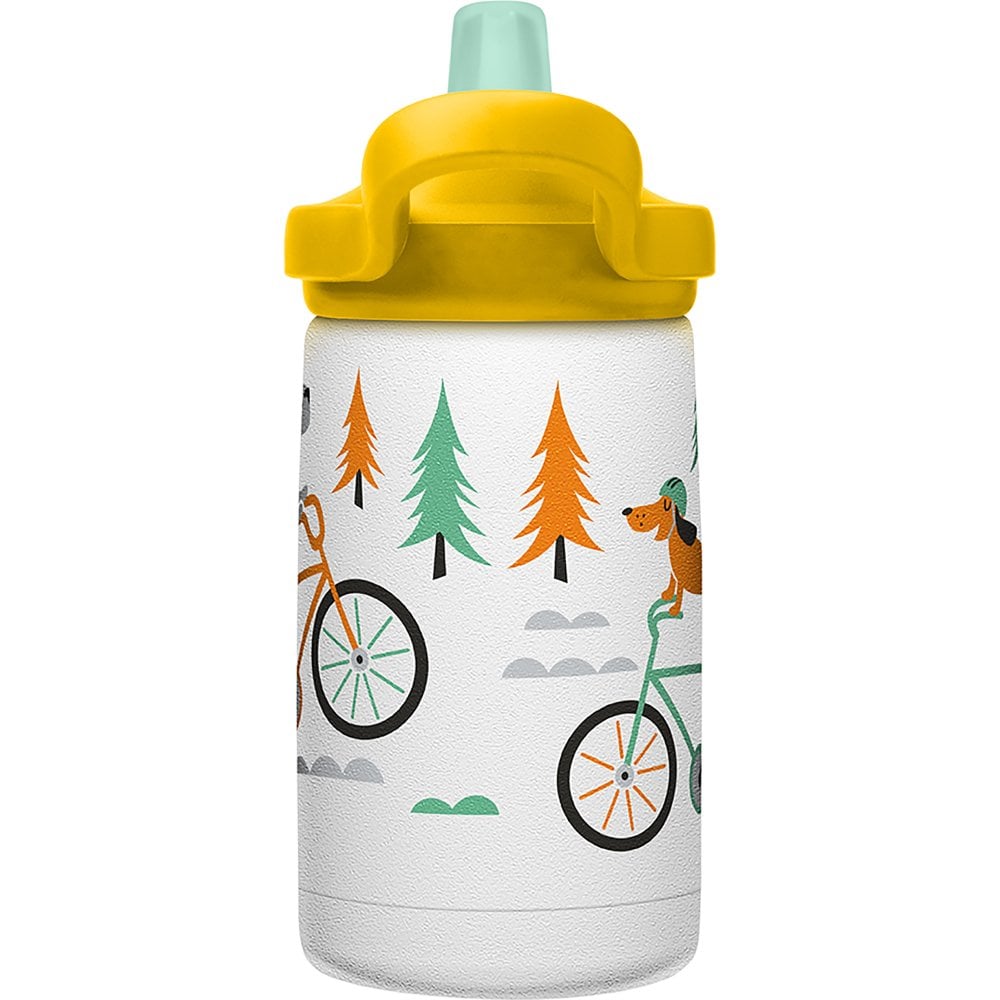 Camelbak – Trinkflasche EDDY+ KIDS aus Edelstahl, isoliert 350ml – Biking Dogs - WILDHOOD store