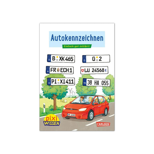 Carlsen Verlag – Buch PIXI WISSEN 102: Autokennzeichen - WILDHOOD store