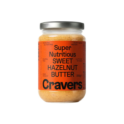 Cravers – Aufstrich CRAVERS SWEET HAZELNUT BUTTER Süße Haselnussbutter - WILDHOOD store