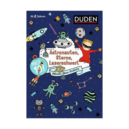 Duden Verlag – Buch MACH 10! Astronauten, Sterne, Laserschwert! Rätselbuch - WILDHOOD store