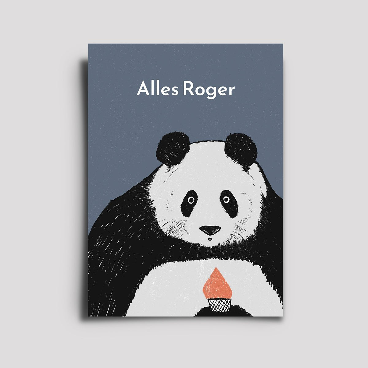 Hafen – Postkarte ALLES ROGER Panda - WILDHOOD store