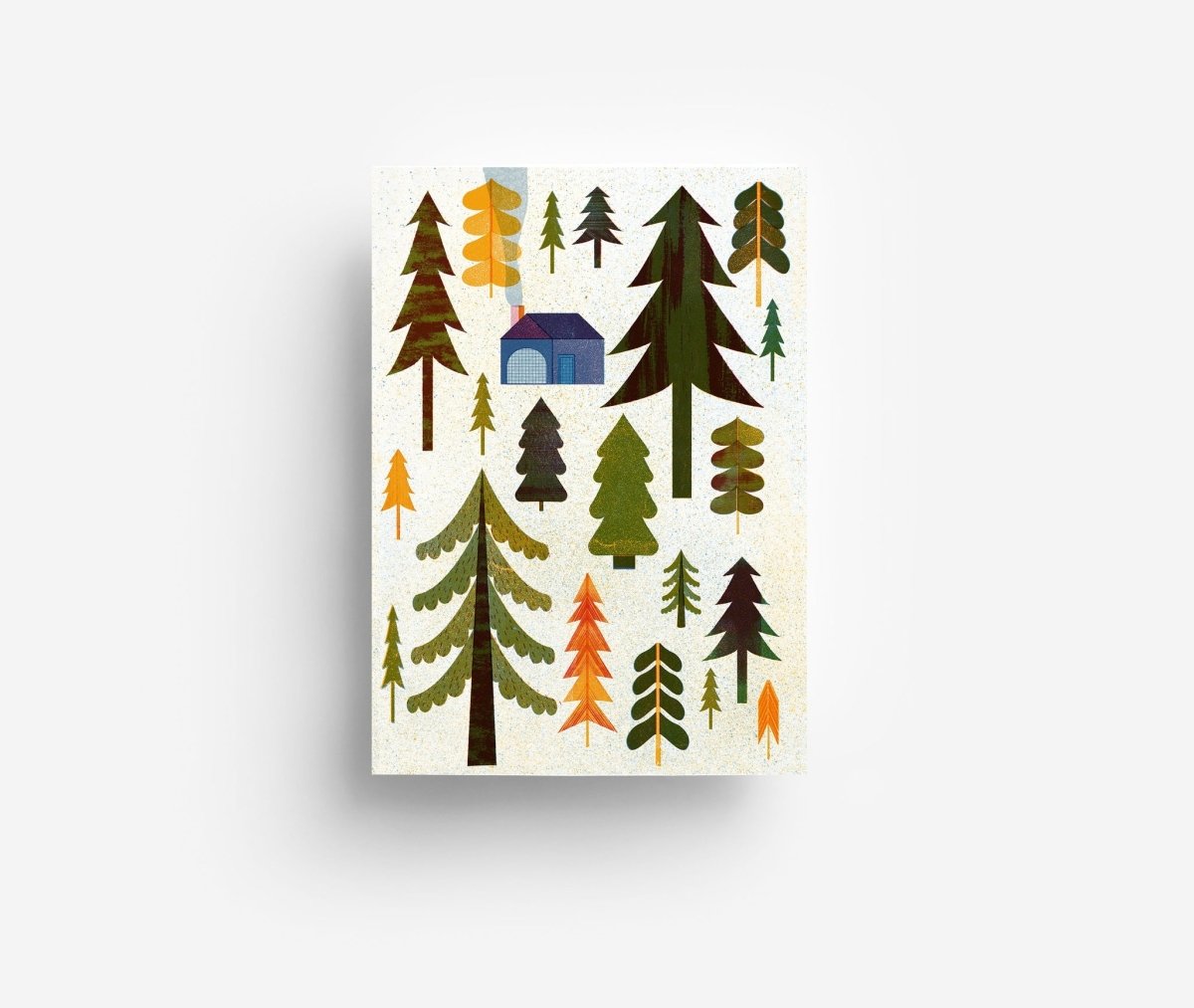 jungwiealt – Postkarte WOODS Bäume - WILDHOOD store