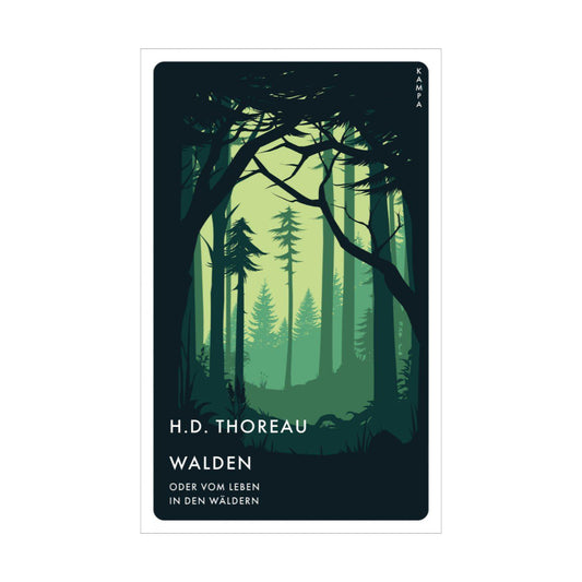 Kampa Verlag – Buch WALDEN oder vom Leben in den Wäldern von H. D. Thoreau - WILDHOOD store