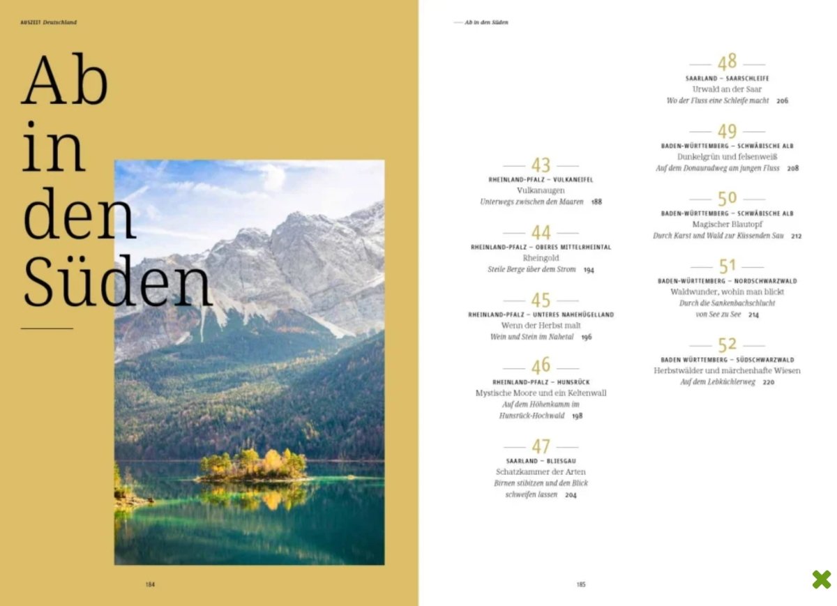 Knesebeck – Buch AUSZEIT DEUTSCHLAND – Naturerlebnisse und Mikroabenteuer zwischen Alpen und Meer - WILDHOOD store