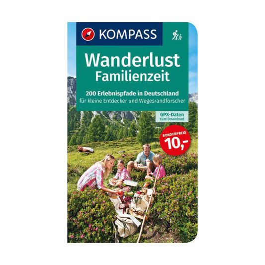 Kompass – WANDERLUST FAMILIENZEIT - 200 Erlebnispfade in Deutschland - WILDHOOD store