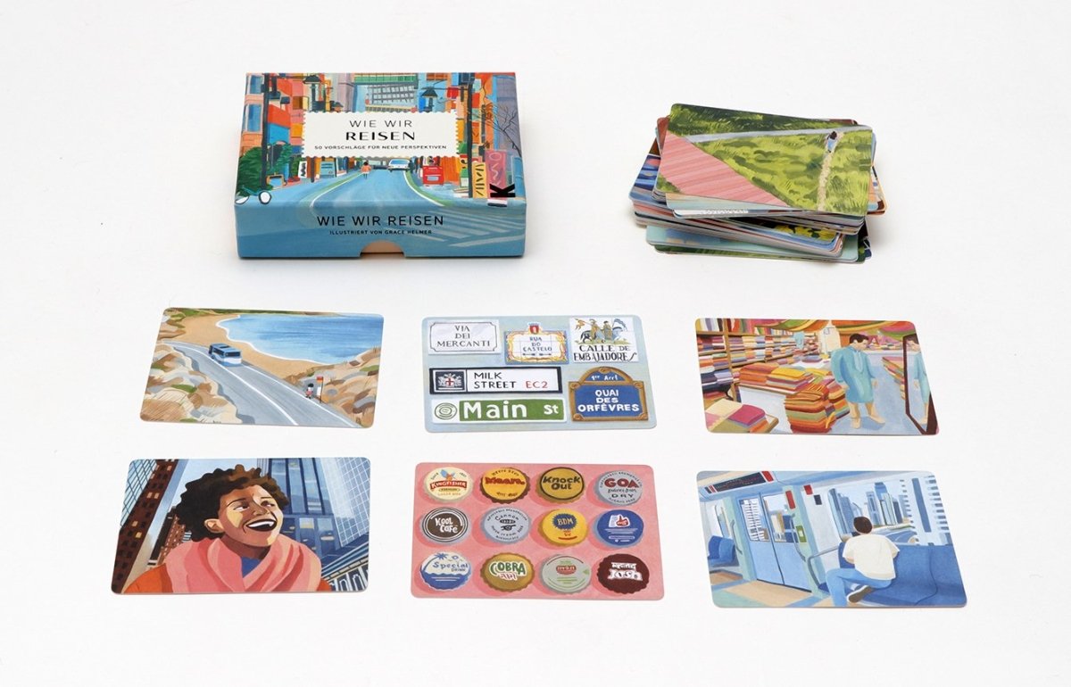 Laurence King Verlag – Karten-Set WIE WIR REISEN 50 Vorschläge für neue Perspektiven - WILDHOOD store
