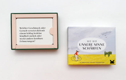 Laurence King Verlag – Karten-Set WIE WIR UNSERE SINNE SCHÄRFEN 50 Vorschläge für neue Perspektiven - WILDHOOD store