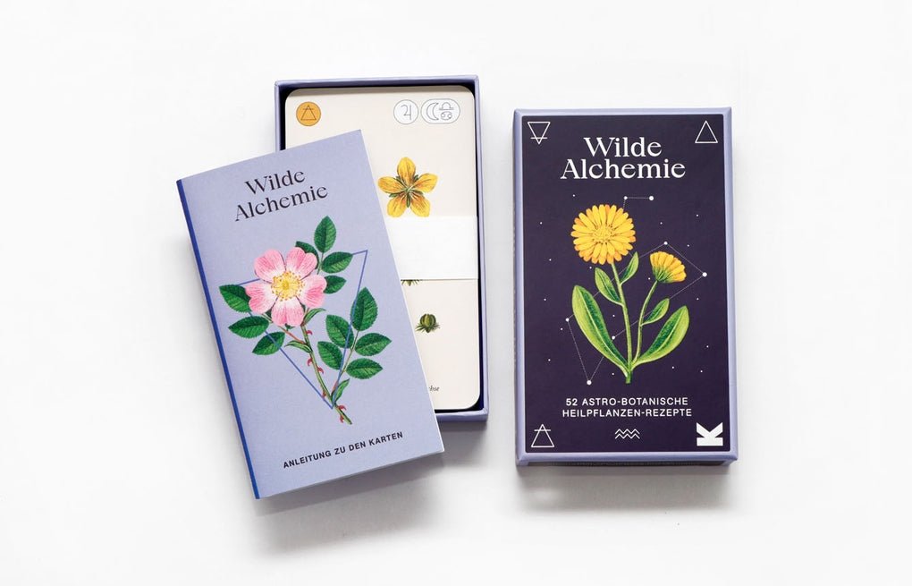 Laurence King Verlag – Karten-Set WILDE ALCHEMIE 52 astro-botanische Heilpflanzen-Rezepte - WILDHOOD store