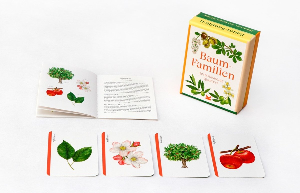 Laurence King Verlag – Kartenspiel BAUM-FAMILIEN Botanisches Quartett - WILDHOOD store
