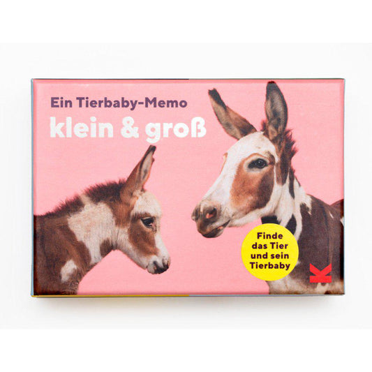 Laurence King Verlag – Memo KLEIN & GROß Ein Tierbaby-Memo - WILDHOOD store
