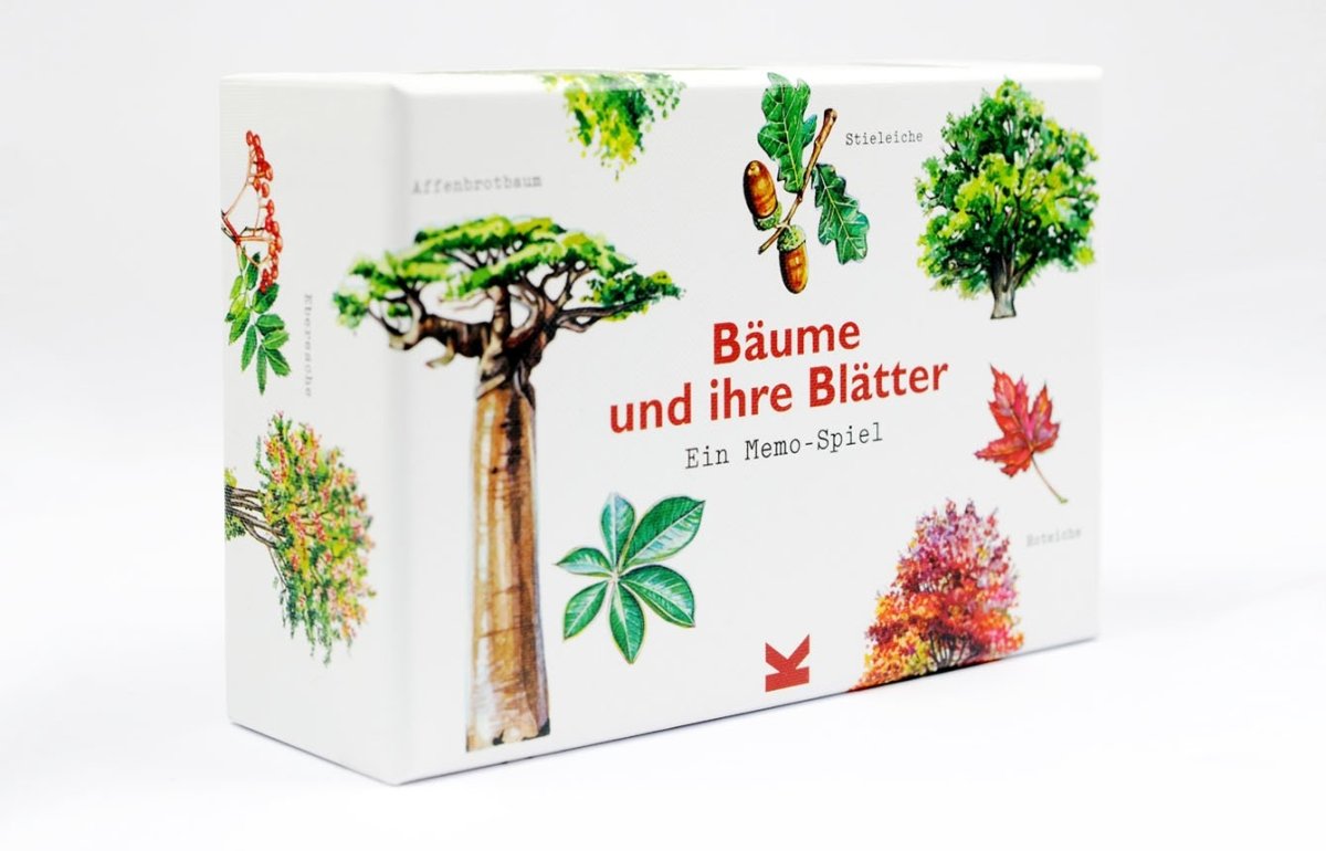 Laurence King Verlag – Memo-Spiel BÄUME UND IHRE BLÄTTER - WILDHOOD store