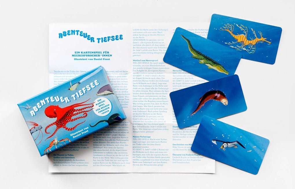 Laurence King Verlag – Spiel ABENTEUER TIEFSEE Trumpf-Kartenspiel - WILDHOOD store