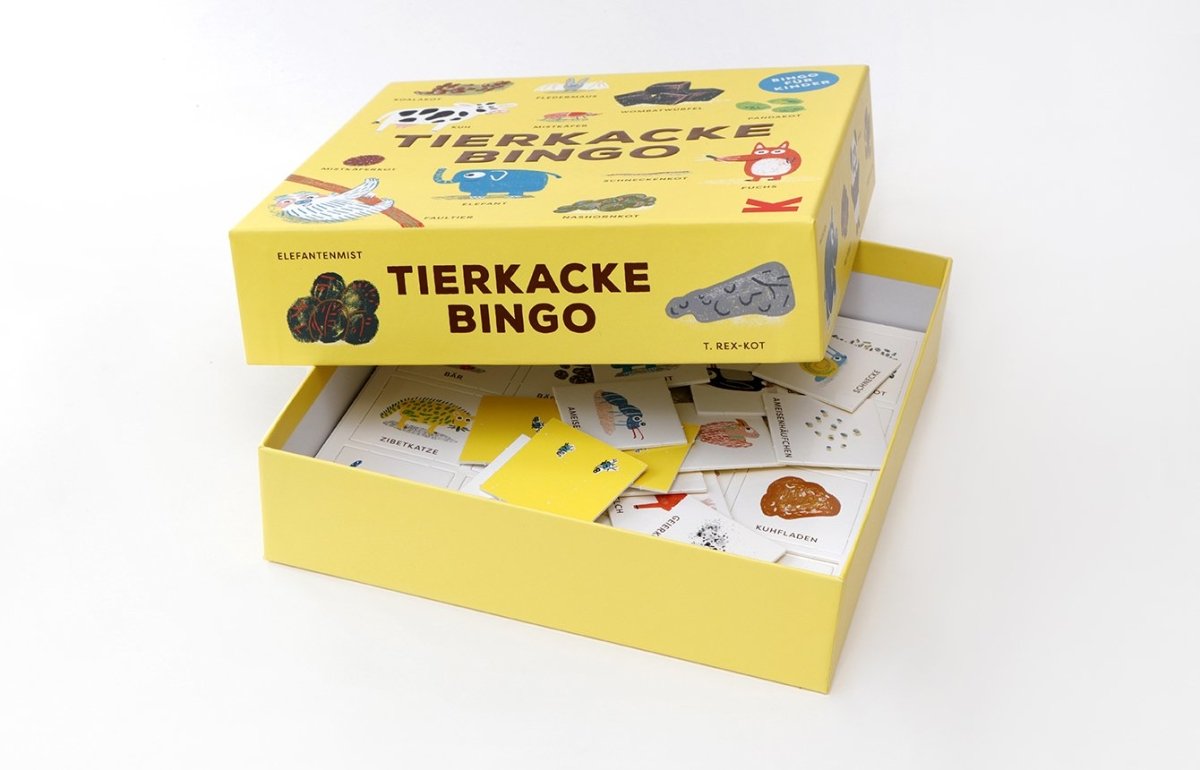 Laurence King Verlag – Spiel TIERKACKE-BINGO - WILDHOOD store
