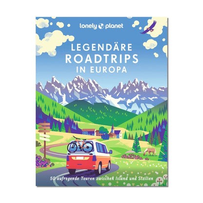 Lonely Planet – Buch LEGENDÄRE ROADTRIPS in Europa - WILDHOOD store