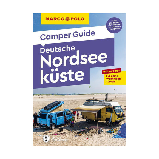 Marco Polo – Reiseführer CAMPER GUIDE NORDSEEKÜSTE von Mirko Kaupat - WILDHOOD store