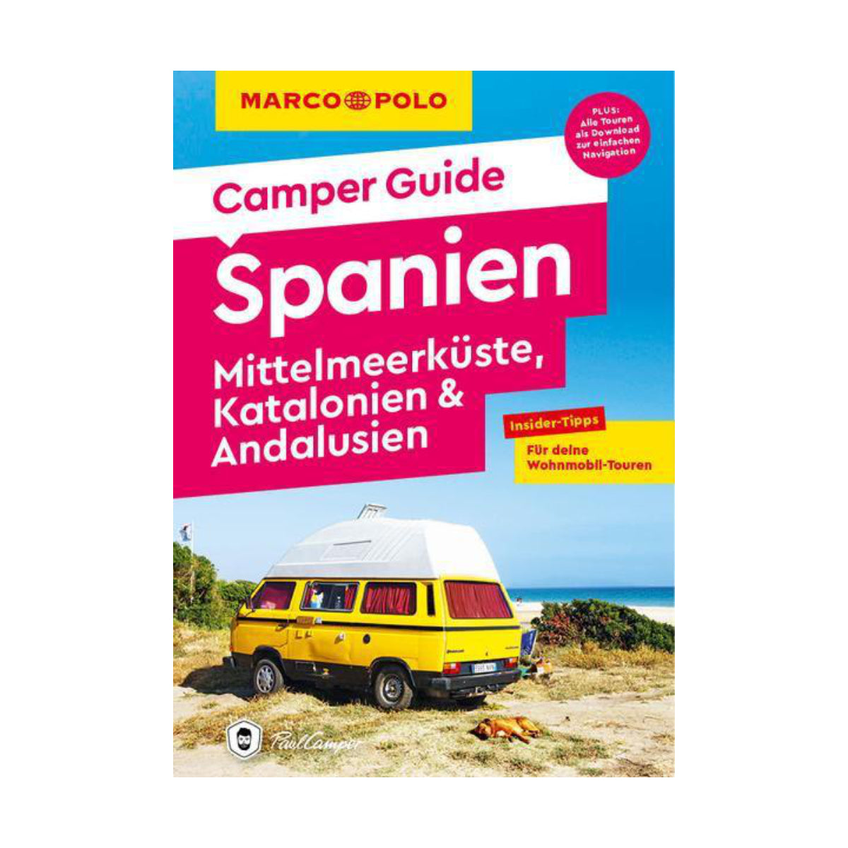 Marco Polo – Reiseführer CAMPER GUIDE SPANIEN Mittelmeerküste, Katalonien & Andalusien - WILDHOOD store