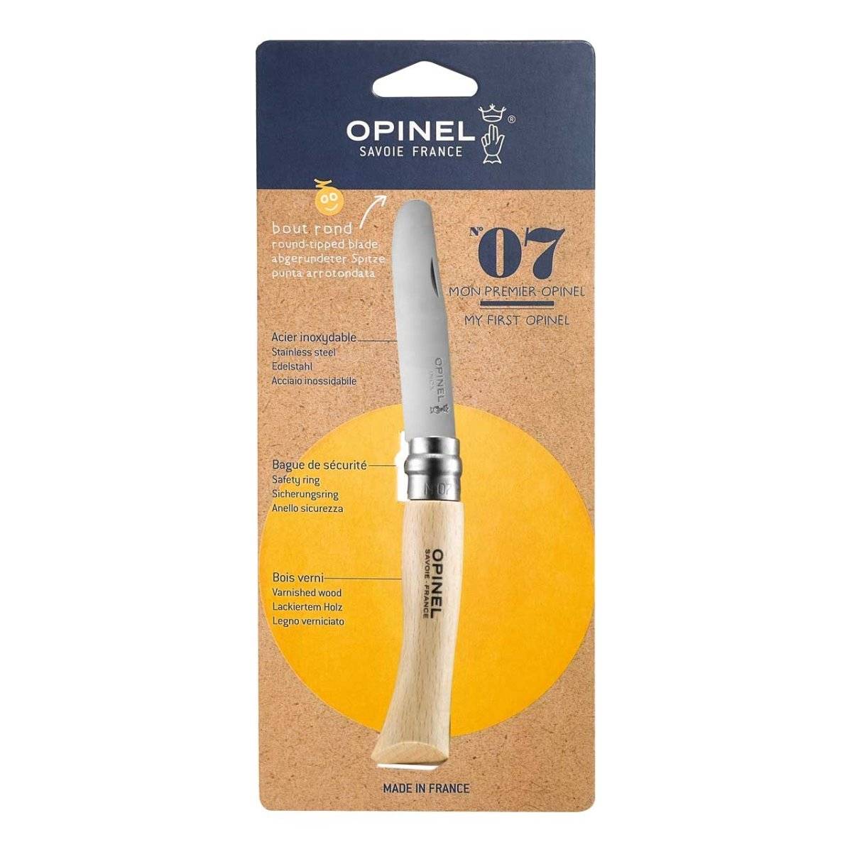 Opinel – Kindermesser MON PREMIER OPINEL No.07 natur - WILDHOOD store