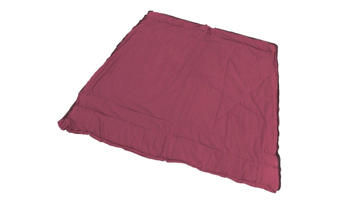 Outwell – Decken-Schlafsack CHAMP KIDS Deep Red – für Kinder - WILDHOOD store