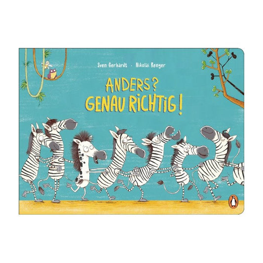 Penguin – Buch ANDERS? GENAU RICHTIG! von Sven Gerhardt und Nikolai Renger - WILDHOOD store