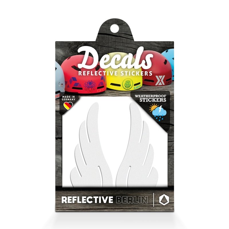 Reflective Berlin – Reflektierende Sticker DECALS Wings - WILDHOOD store