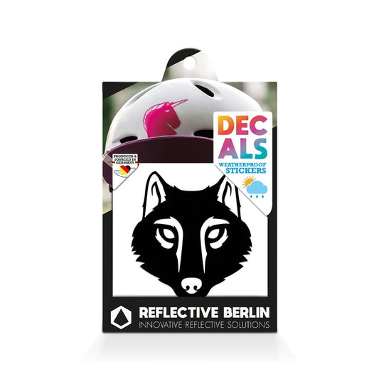 Reflective Berlin – Reflektierende Sticker DECALS Wolf - WILDHOOD store