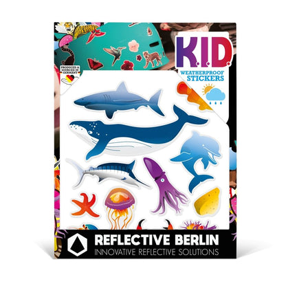 Reflective Berlin – Reflektierende Sticker KID Maritime - WILDHOOD store