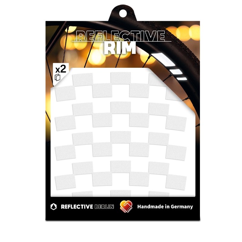 Reflective Berlin – Reflektierende Sticker RIM Checker für Felgen - WILDHOOD store