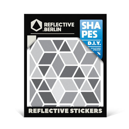 Reflective Berlin – Reflektierende Sticker SHAPES Diamonds - WILDHOOD store