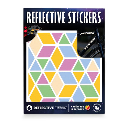 Reflective Berlin – Reflektierende Sticker SHAPES Diamonds - WILDHOOD store