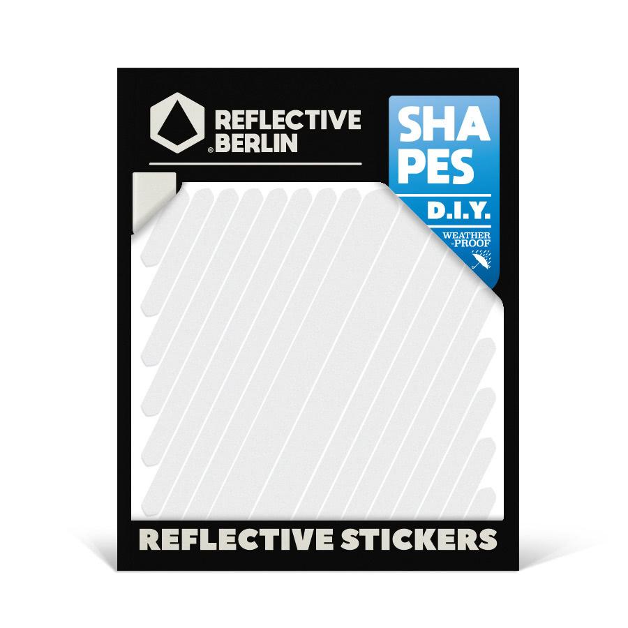 Reflective Berlin – Reflektierende Sticker SHAPES Universal versch. Farben - WILDHOOD store