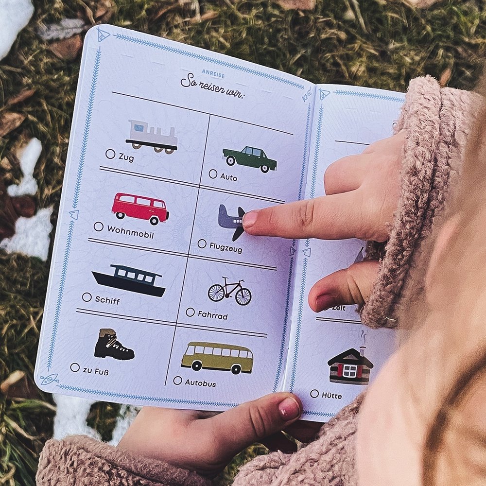 Roadtyping – Reisetagebuch ABENTEUER PASS für Kinder - WILDHOOD store