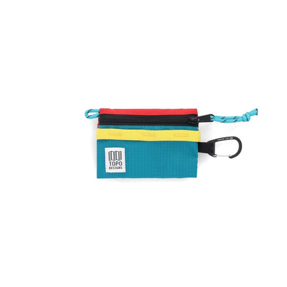 Topo Designs – Kleinkramtaschen MOUNTAIN ACCESSORY BAG Red / Turquoise - WILDHOOD store