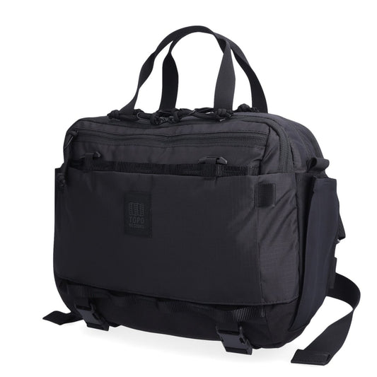 Topo Designs – Messengerbag MOUNTAIN CROSS BAG 17 L Black - WILDHOOD store