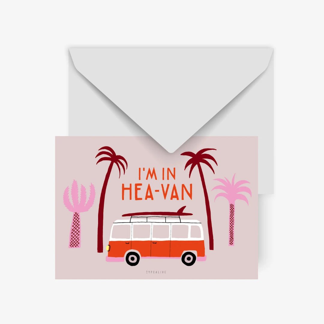Typealive – Postkarte HEA-VAN mit Van - WILDHOOD store