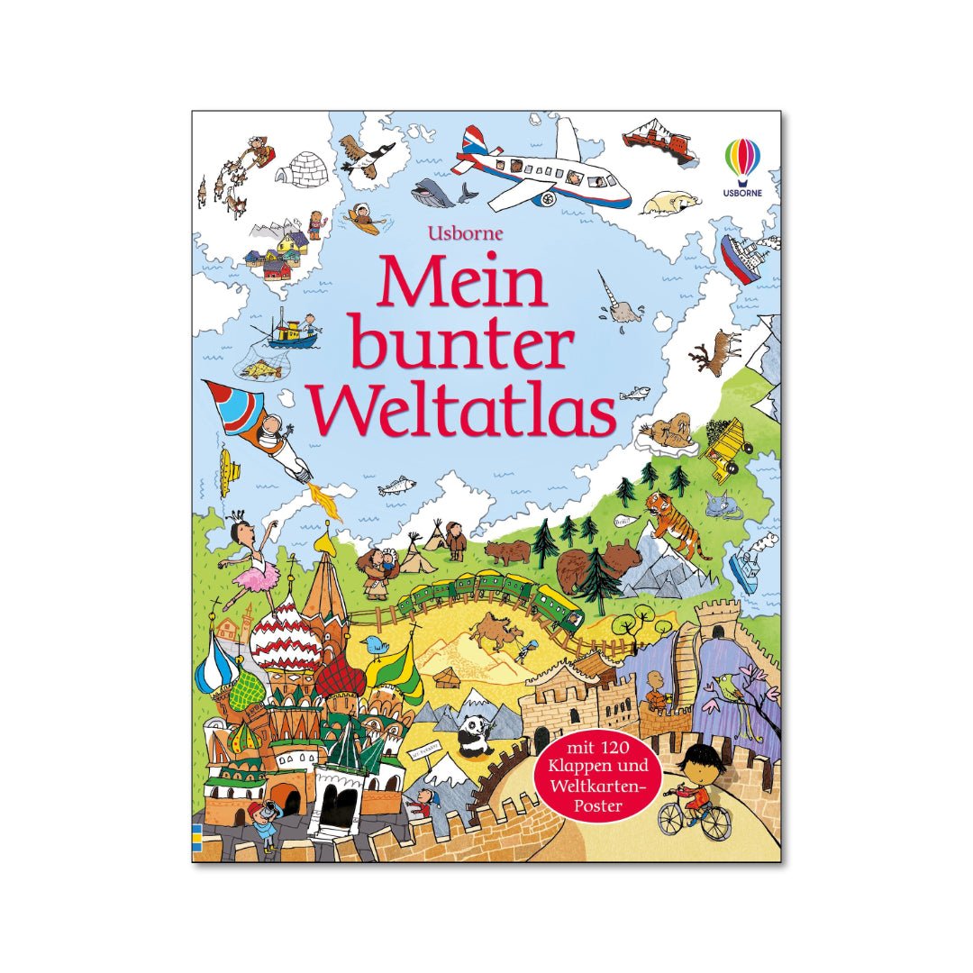 Usborne Verlag – Buch MEIN BUNTER WELTATLAS von Alex Frith - WILDHOOD store