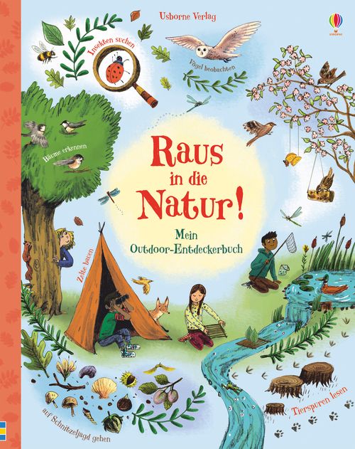 Usborne Verlag – Buch RAUS IN DIE NATUR! Mein Outdoor-Entdecker*innenbuch - WILDHOOD store