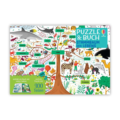 Usborne Verlag – Puzzle + Buch STAMMBAUM DES LEBENS von Alice James und Mar Hernandez - WILDHOOD store