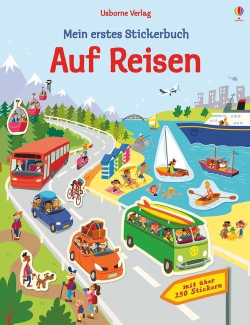 Usborne Verlag – Stickerbuch MEIN ERSTES STICKERBUCH Auf Reisen und Unterwegs - WILDHOOD store